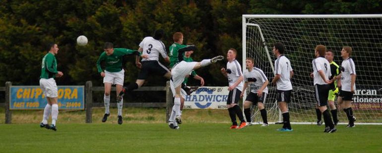 newport town fc playing football. photo by Edward Reid